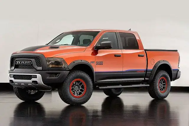 orange truck
