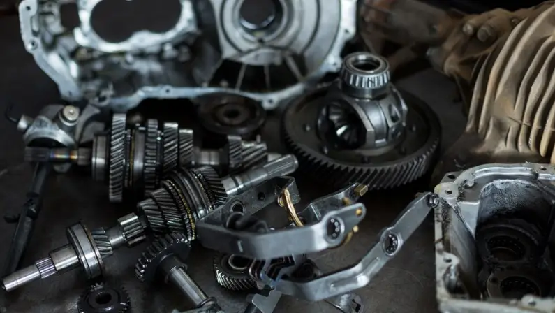 a-car-with-transmission-servicing