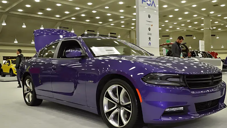 Dodge-charger-in-purple-color