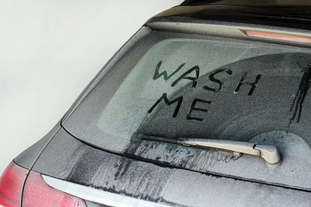 dirty car