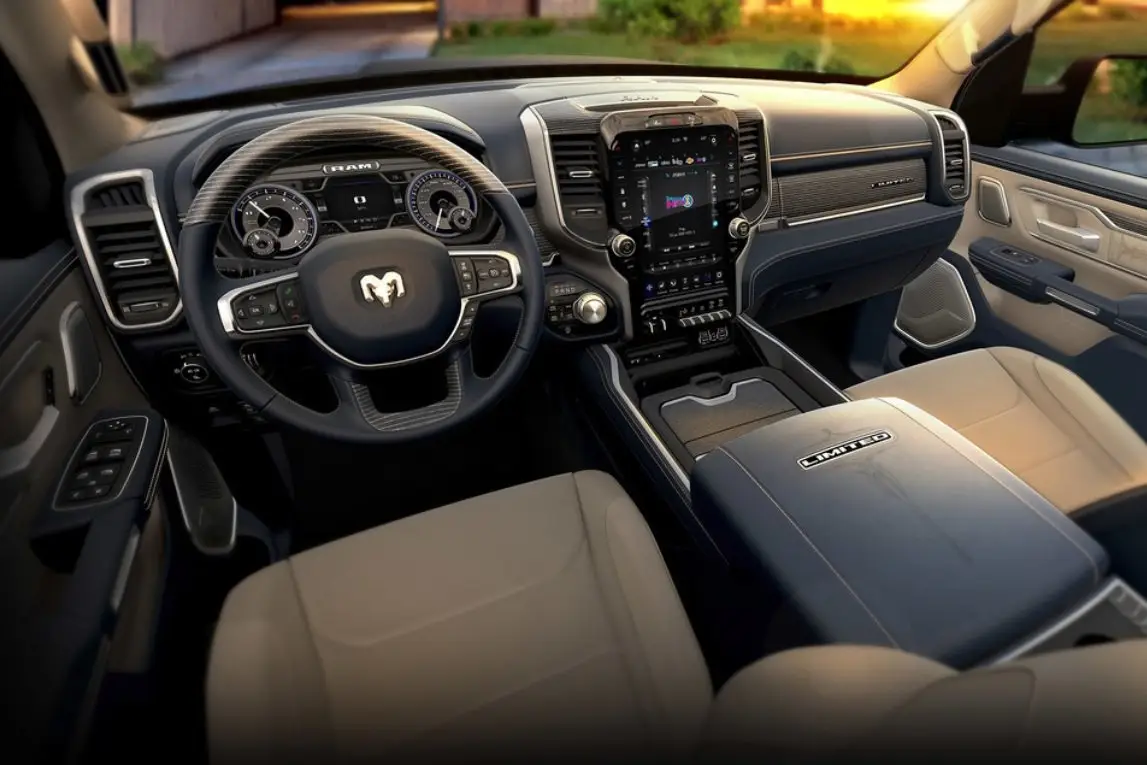 2021 RAM 1500 interior