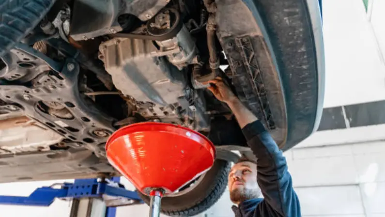 a-mechanic-changing-oil