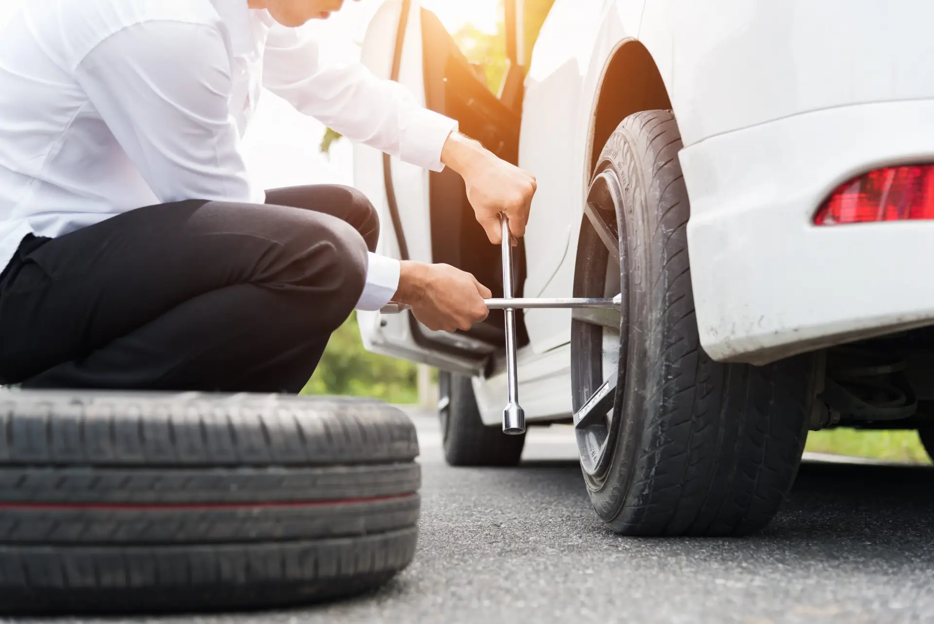 Change tires DIY
