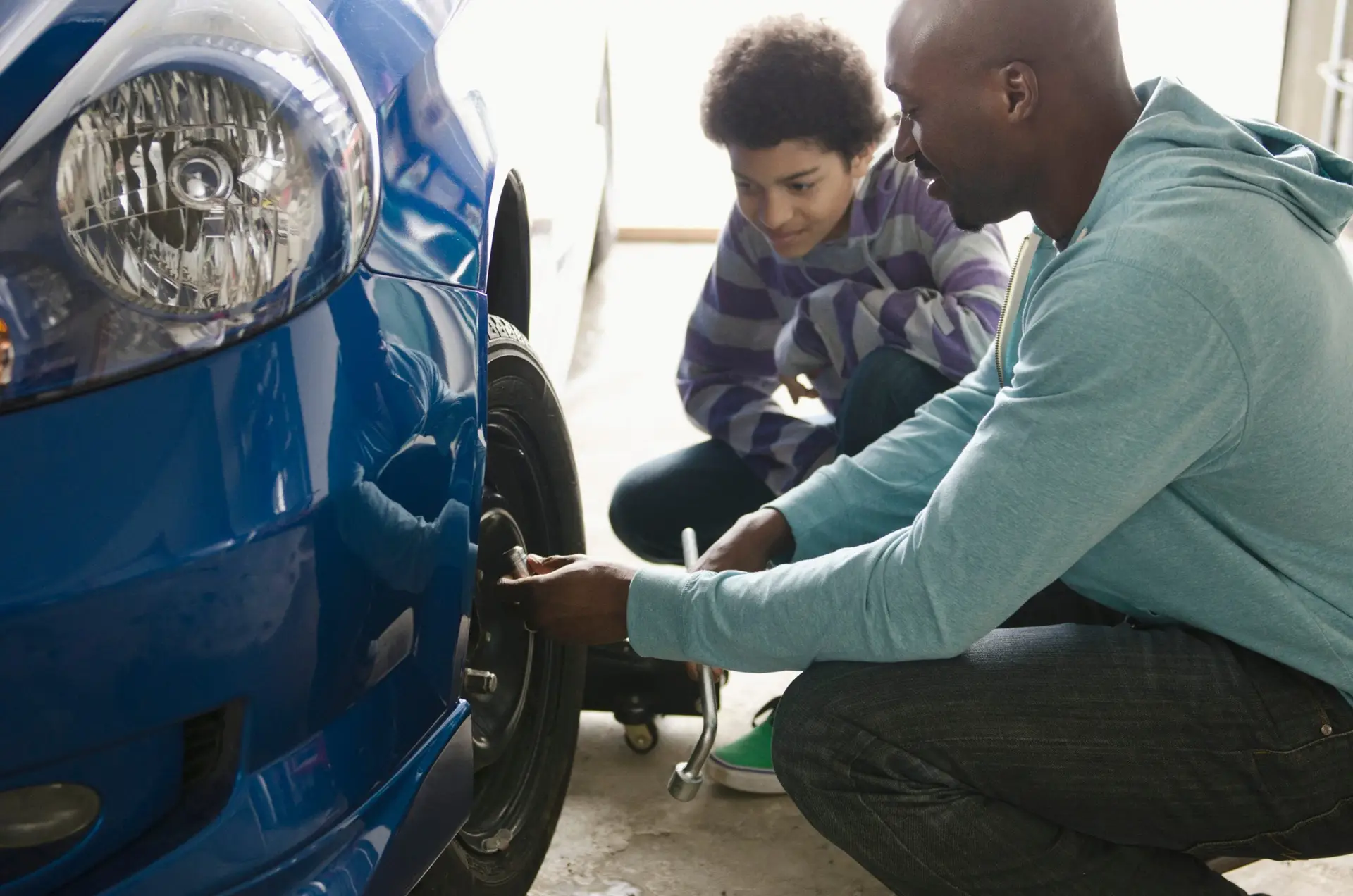 car tire change yourself