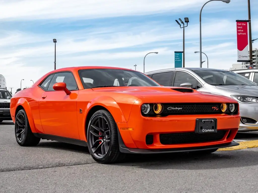 2022 Dodge Challenger 392 RT Scat Pack Wide Body Go Mango