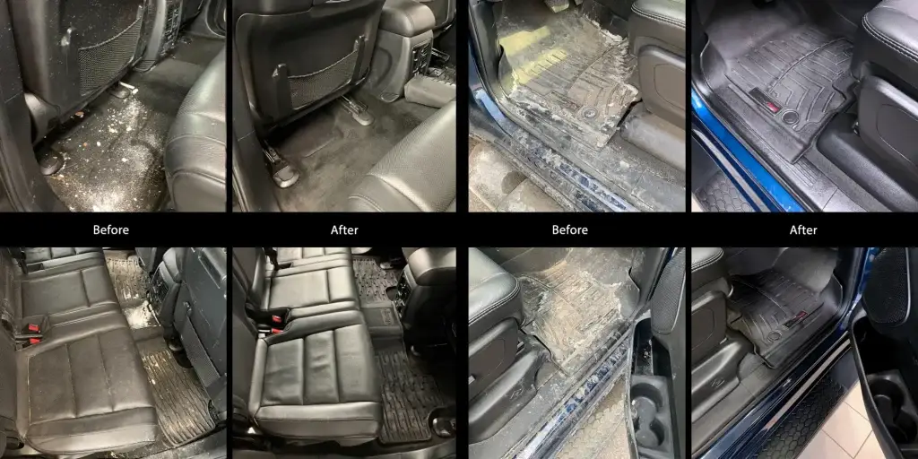 Detailing before and after Carhub