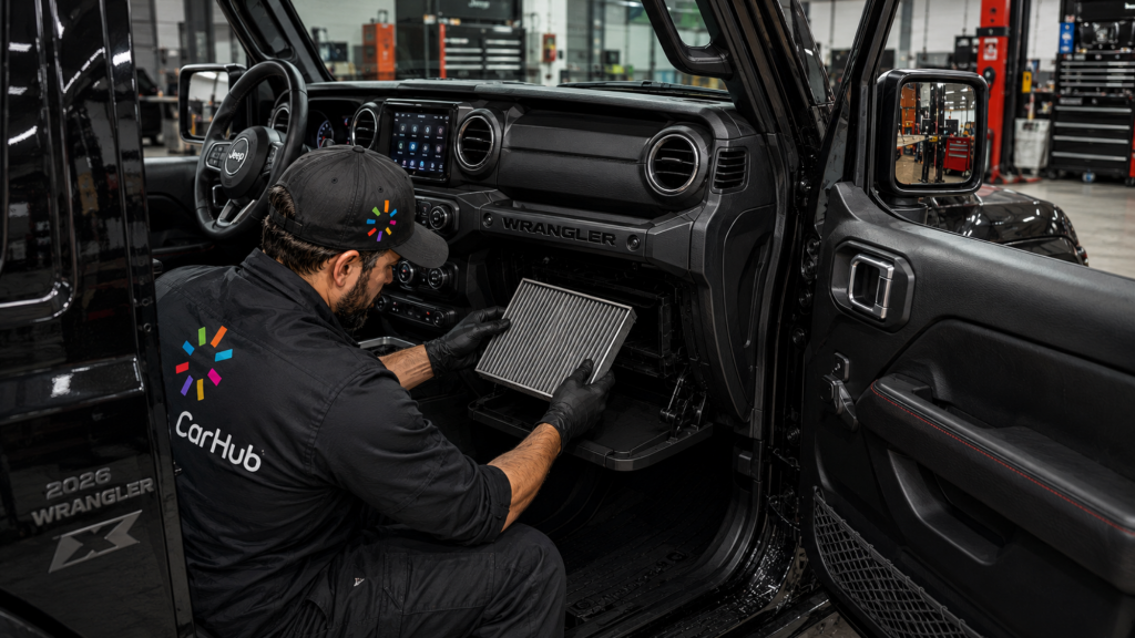 a proper mechanic using genuine mopar parts on a modified jeep