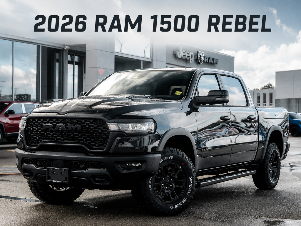 This is an image of a 2026 1500 ram rebel