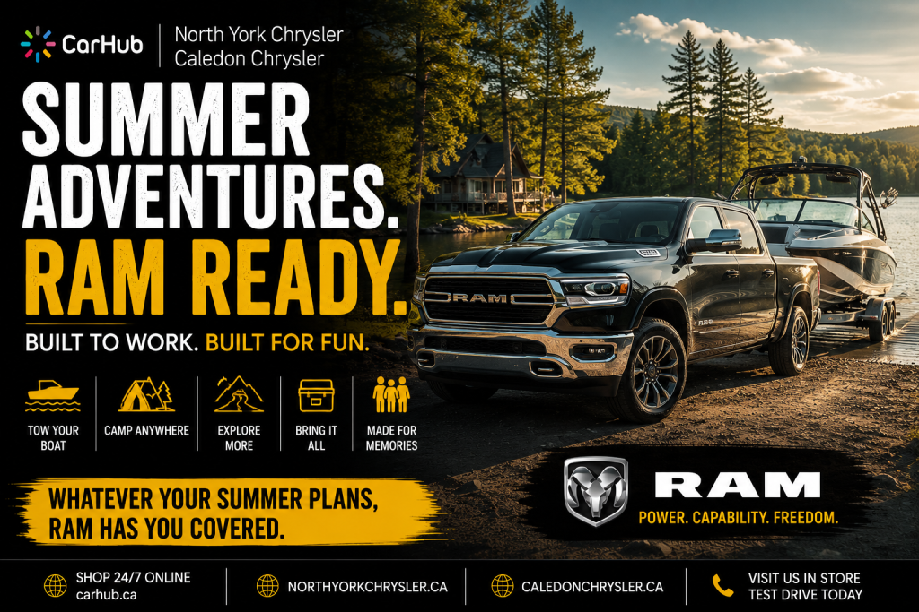 RAM adventure fun. Summer plans for the ram = camping, boats and more fun